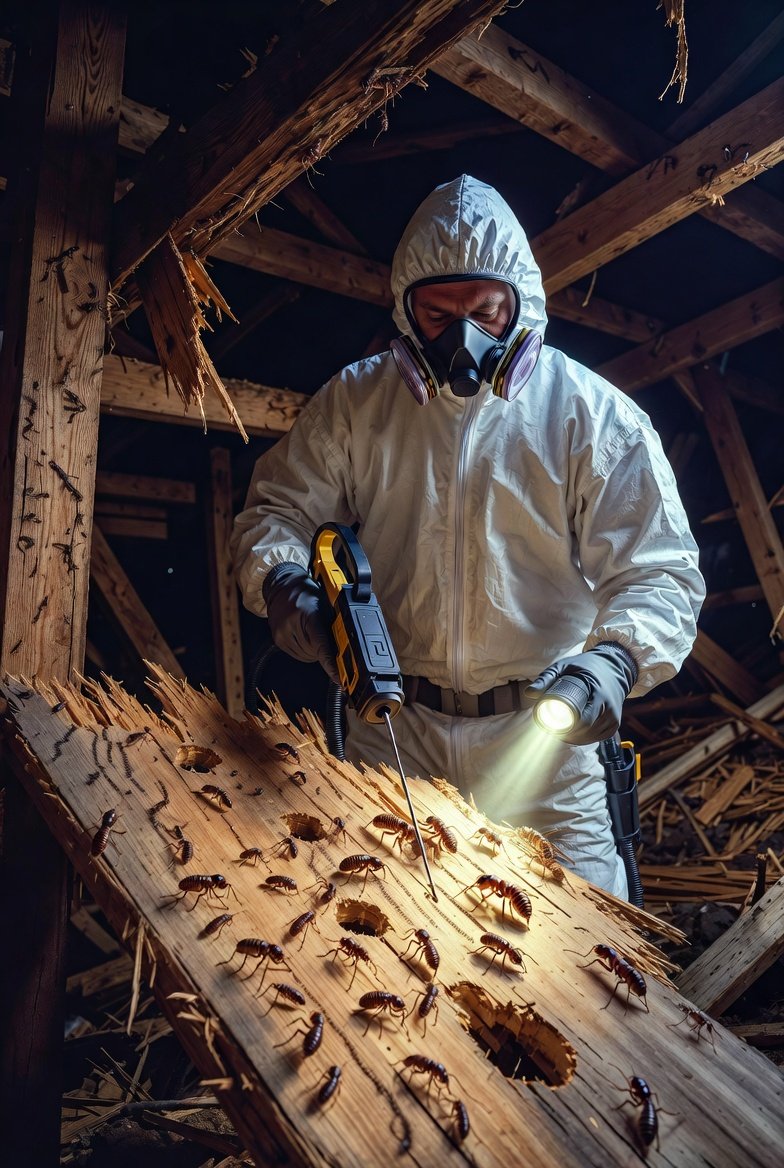 subterranean vs drywood termite infestation diagram