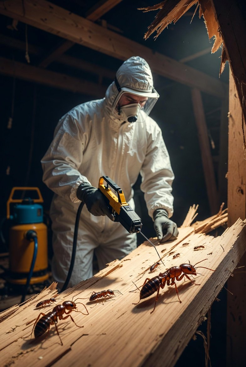 subterranean vs drywood termite infestation diagram