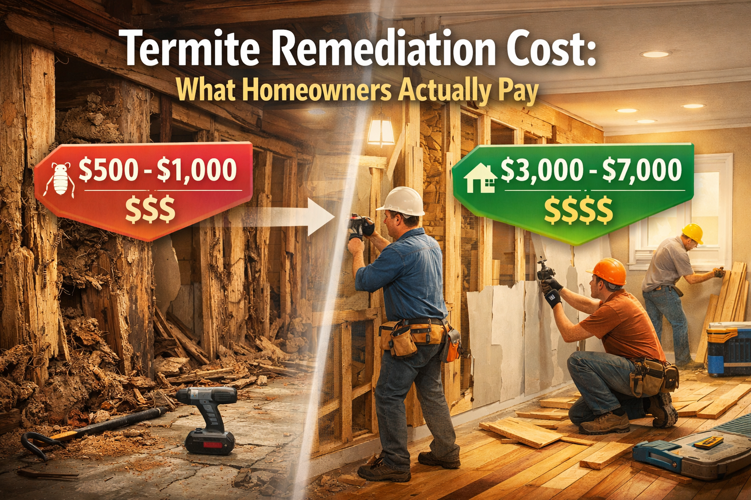 Termite Remediation Cost